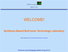 Tablet Screenshot of biochemistry.khu.ac.kr