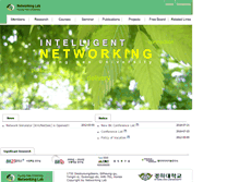 Tablet Screenshot of networking.khu.ac.kr