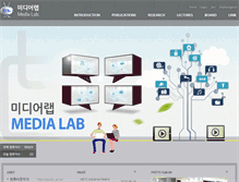 Tablet Screenshot of medialab.khu.ac.kr