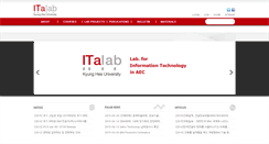 Desktop Screenshot of italab.khu.ac.kr